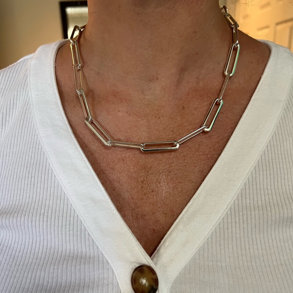 JennyBird silver Stevie necklace
